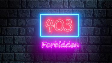 what is 403 forbidden error