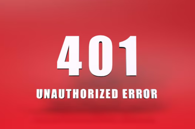 what is 401 unauthorized error