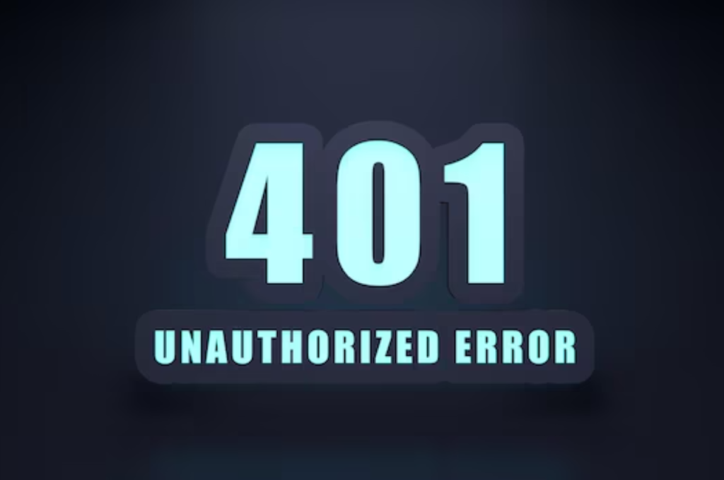 what is 401 unauthorized error